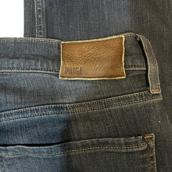 PAIGE Men’s Federal Jeans Slim Straight Leg 10” Rise Size 32 Excellent Condition - Picture 5 of 9